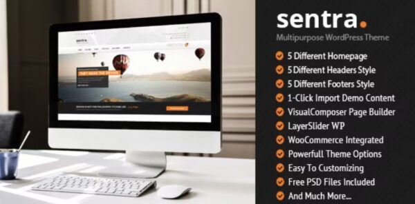 Sentra Corporate WordPress Theme