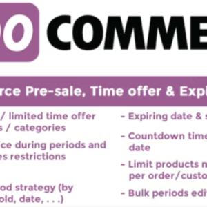WooCommerce Pre-sale, Time offer & Expiring System plugin