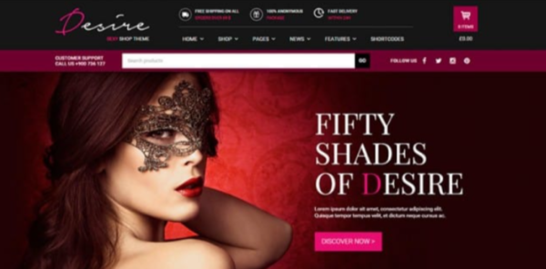 YITH Desire Sexy Shop WordPress Theme