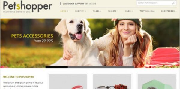 YITH Petshopper Theme for WordPress