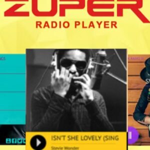 Zuper Shoutcast and Icecast Radio Player plugin