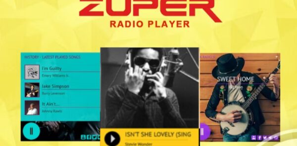 Zuper Shoutcast and Icecast Radio Player plugin