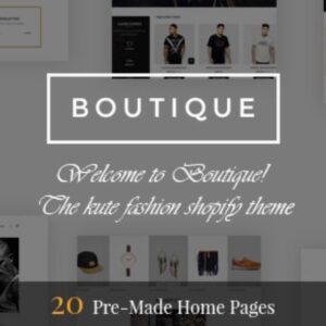 Boutique WordPress Theme