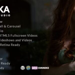 Kinetika phtography theme for WordPress