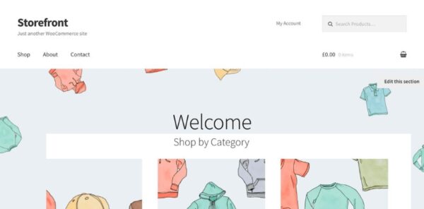 Storefront WordPress Theme