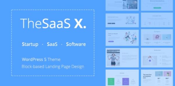 TheSaaS X – Responsive SaaS, Startup & Business WP Theme