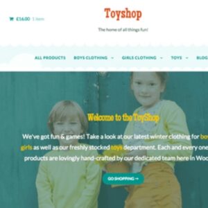 Toyshop Storefront WordPress Theme